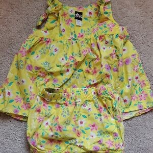 Tea Collection Tie Shoulder Set 18-24m